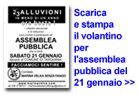 volantino 21 gennaio