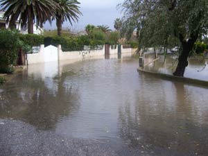 allagamento delle strade - 14 novembre 08
