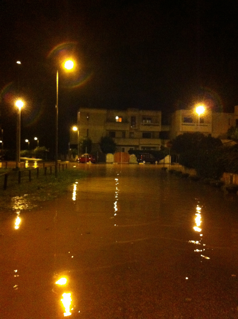 Allagamento a Tarquina Lido